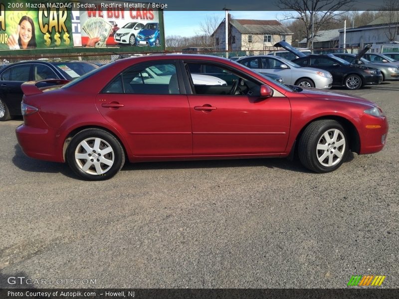 Redfire Metallic / Beige 2006 Mazda MAZDA6 i Sedan
