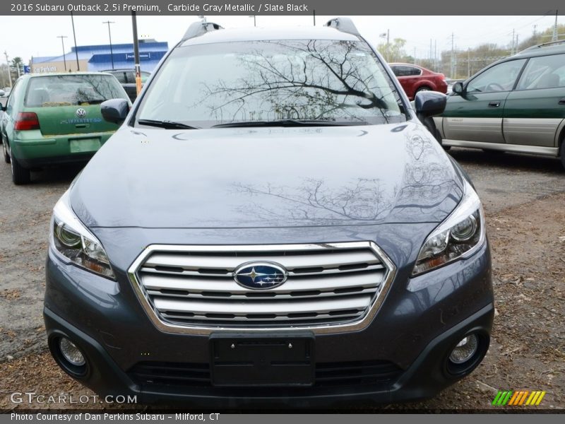 Carbide Gray Metallic / Slate Black 2016 Subaru Outback 2.5i Premium