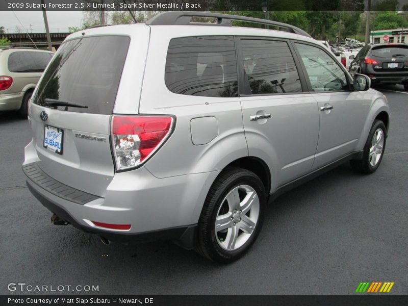 Spark Silver Metallic / Black 2009 Subaru Forester 2.5 X Limited