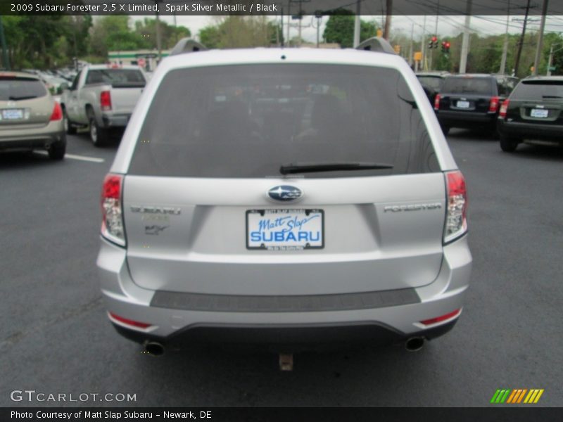 Spark Silver Metallic / Black 2009 Subaru Forester 2.5 X Limited