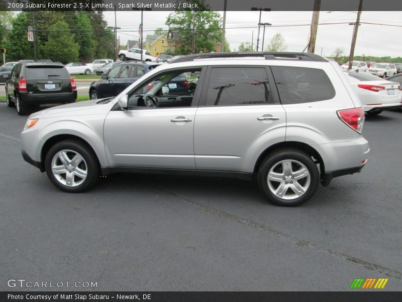 Spark Silver Metallic / Black 2009 Subaru Forester 2.5 X Limited