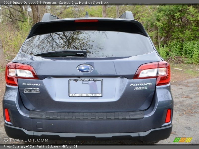 Carbide Gray Metallic / Slate Black 2016 Subaru Outback 2.5i Premium