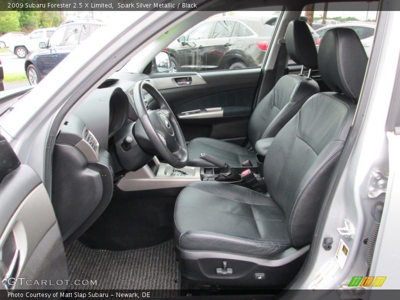 Spark Silver Metallic / Black 2009 Subaru Forester 2.5 X Limited