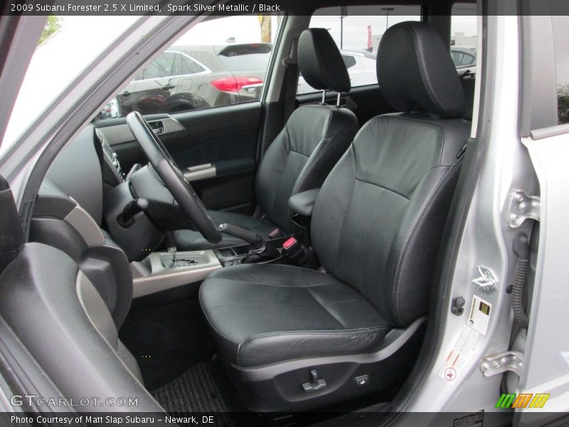 Spark Silver Metallic / Black 2009 Subaru Forester 2.5 X Limited