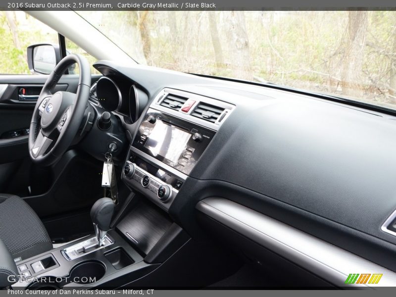 Carbide Gray Metallic / Slate Black 2016 Subaru Outback 2.5i Premium
