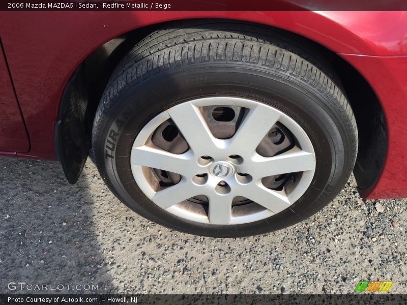 Redfire Metallic / Beige 2006 Mazda MAZDA6 i Sedan