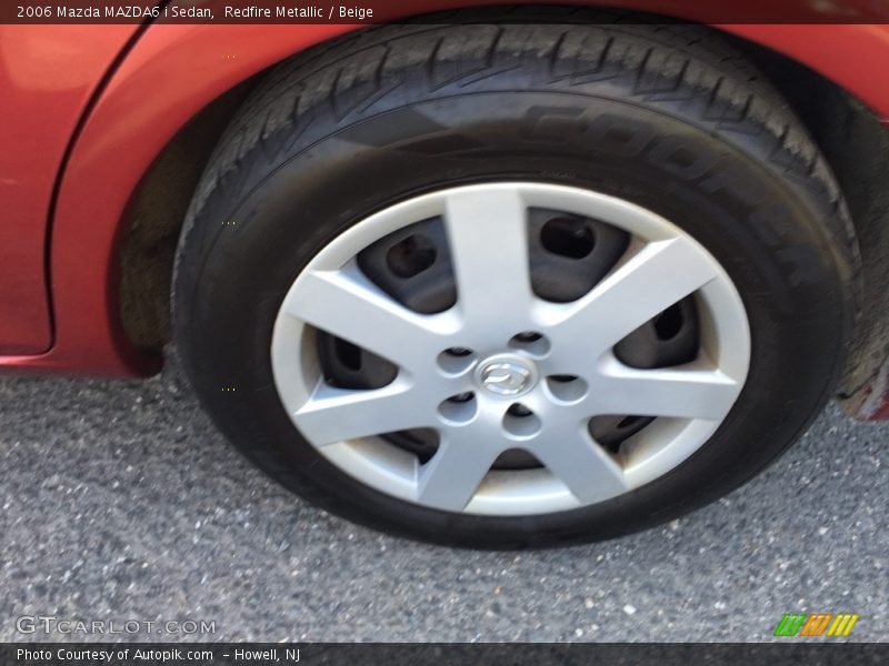 Redfire Metallic / Beige 2006 Mazda MAZDA6 i Sedan