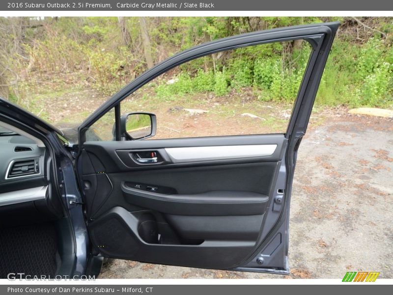 Carbide Gray Metallic / Slate Black 2016 Subaru Outback 2.5i Premium