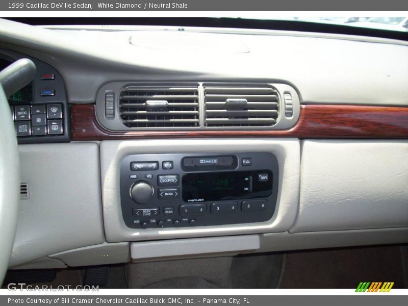 White Diamond / Neutral Shale 1999 Cadillac DeVille Sedan
