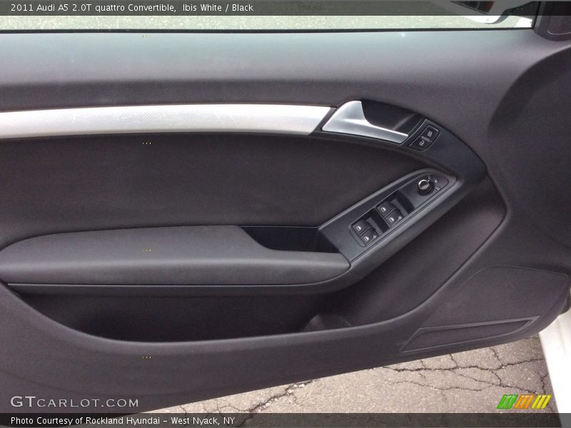 Ibis White / Black 2011 Audi A5 2.0T quattro Convertible