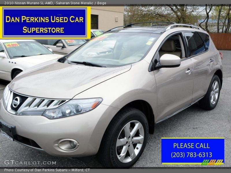 Saharan Stone Metallic / Beige 2010 Nissan Murano SL AWD