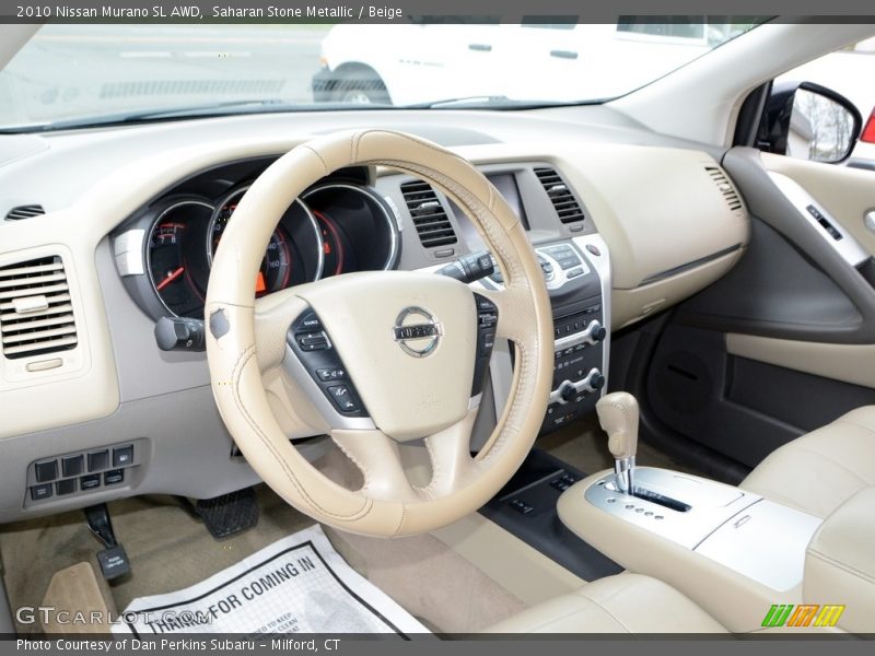 Saharan Stone Metallic / Beige 2010 Nissan Murano SL AWD