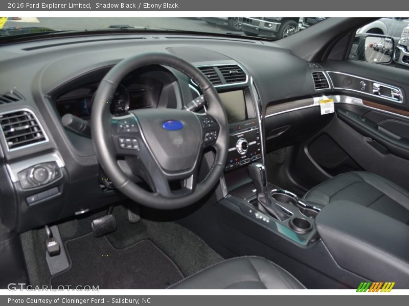 Shadow Black / Ebony Black 2016 Ford Explorer Limited