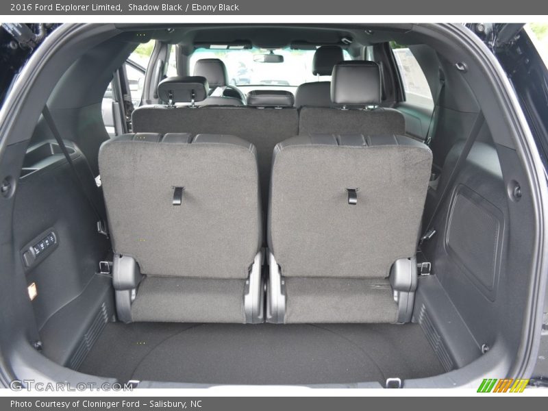 Shadow Black / Ebony Black 2016 Ford Explorer Limited