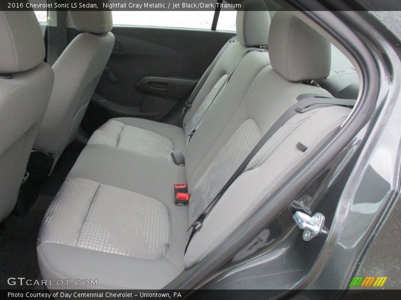 Nightfall Gray Metallic / Jet Black/Dark Titanium 2016 Chevrolet Sonic LS Sedan