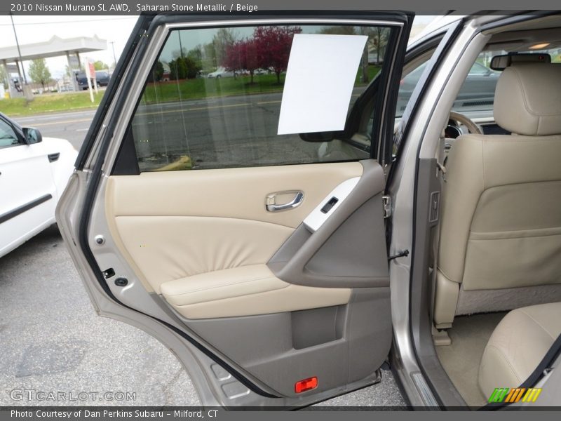 Saharan Stone Metallic / Beige 2010 Nissan Murano SL AWD