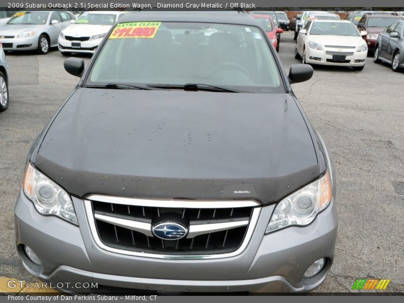 Diamond Gray Metallic / Off Black 2009 Subaru Outback 2.5i Special Edition Wagon