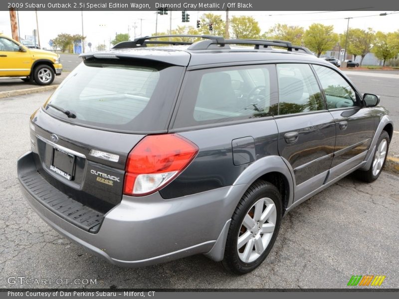 Diamond Gray Metallic / Off Black 2009 Subaru Outback 2.5i Special Edition Wagon