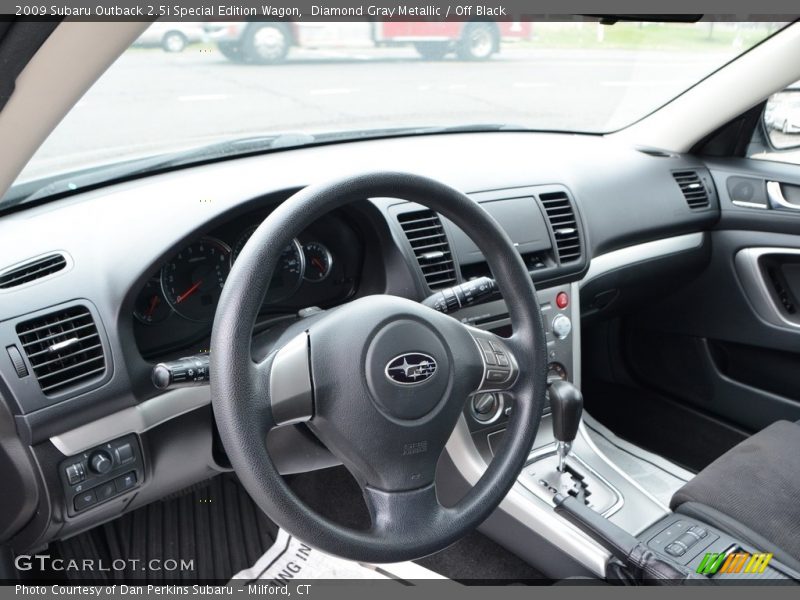 Diamond Gray Metallic / Off Black 2009 Subaru Outback 2.5i Special Edition Wagon