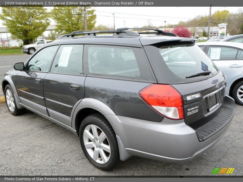 Diamond Gray Metallic / Off Black 2009 Subaru Outback 2.5i Special Edition Wagon