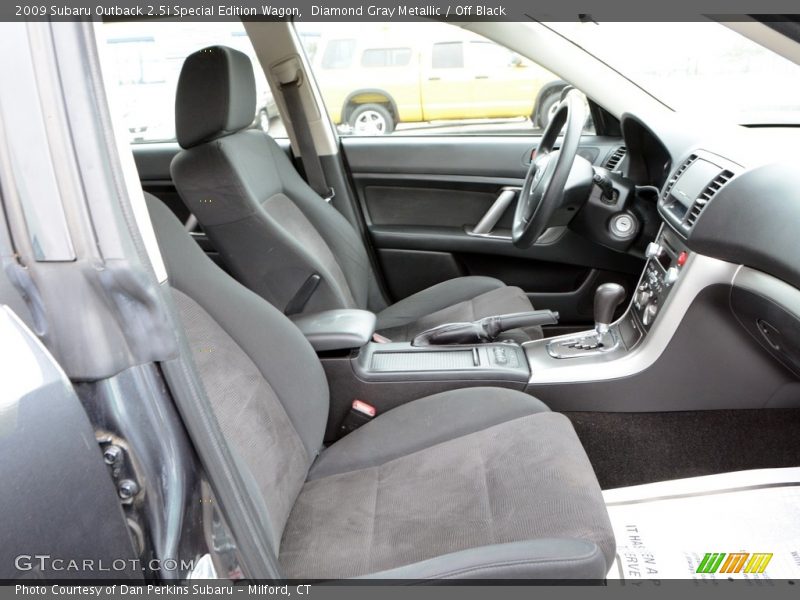 Diamond Gray Metallic / Off Black 2009 Subaru Outback 2.5i Special Edition Wagon