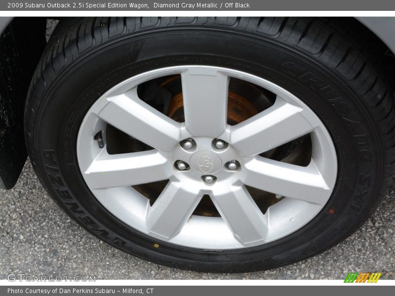 Diamond Gray Metallic / Off Black 2009 Subaru Outback 2.5i Special Edition Wagon