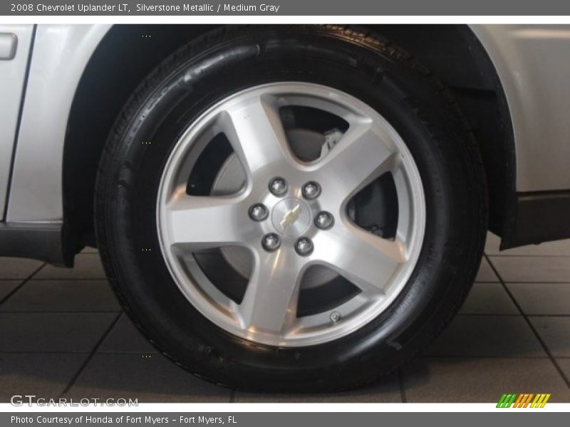 Silverstone Metallic / Medium Gray 2008 Chevrolet Uplander LT