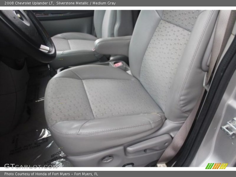 Silverstone Metallic / Medium Gray 2008 Chevrolet Uplander LT