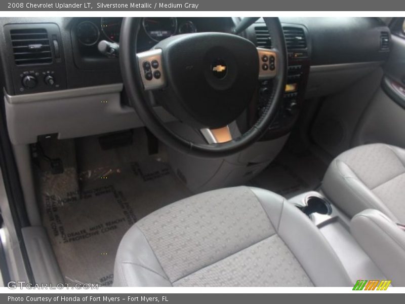 Silverstone Metallic / Medium Gray 2008 Chevrolet Uplander LT