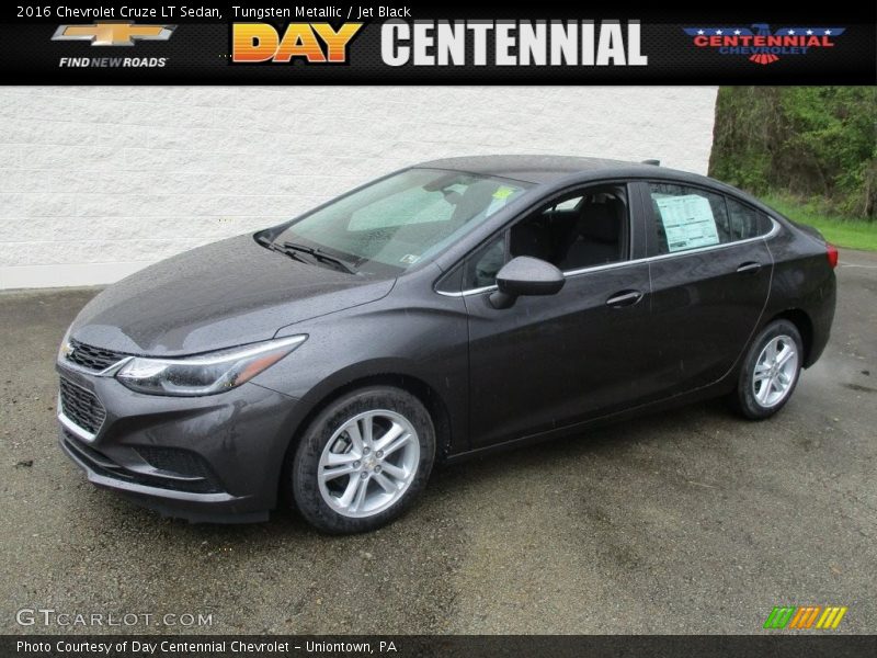 Tungsten Metallic / Jet Black 2016 Chevrolet Cruze LT Sedan