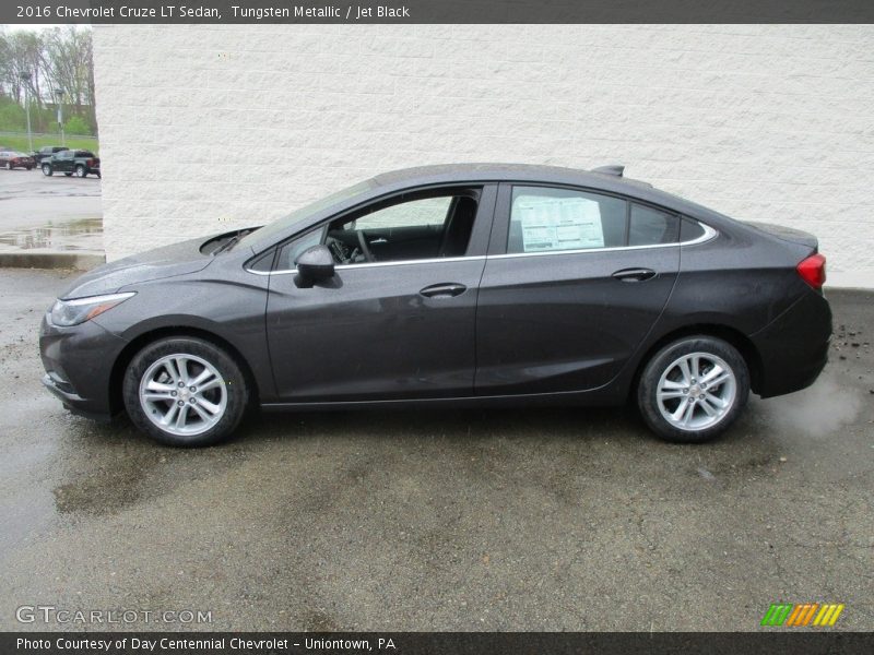 Tungsten Metallic / Jet Black 2016 Chevrolet Cruze LT Sedan