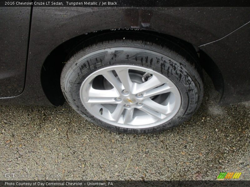 Tungsten Metallic / Jet Black 2016 Chevrolet Cruze LT Sedan