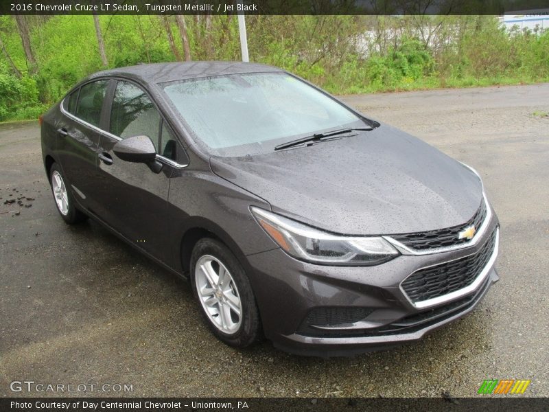 Tungsten Metallic / Jet Black 2016 Chevrolet Cruze LT Sedan
