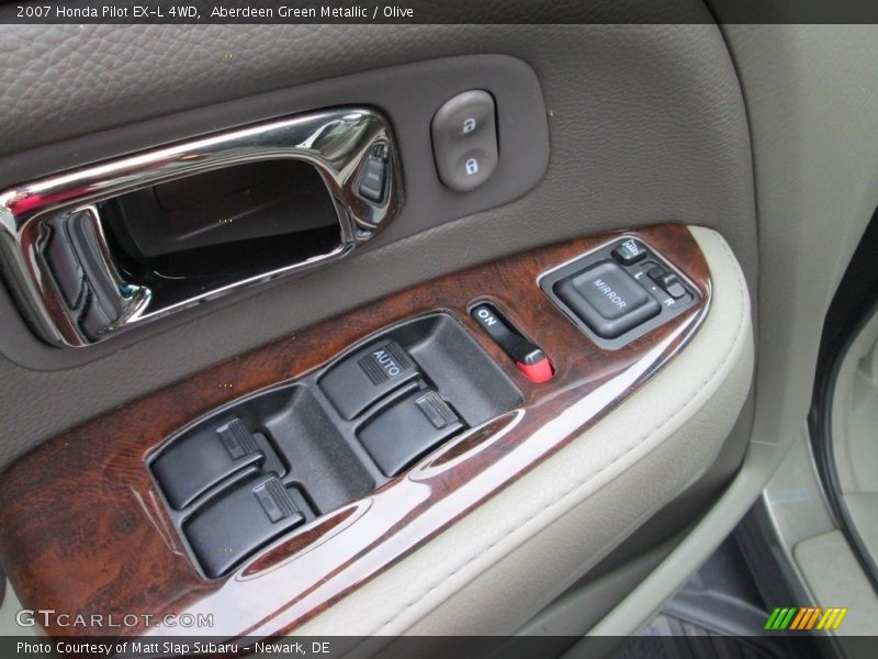 Aberdeen Green Metallic / Olive 2007 Honda Pilot EX-L 4WD