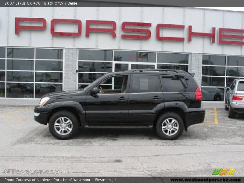 Black Onyx / Beige 2007 Lexus GX 470