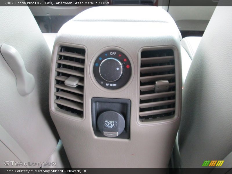 Aberdeen Green Metallic / Olive 2007 Honda Pilot EX-L 4WD