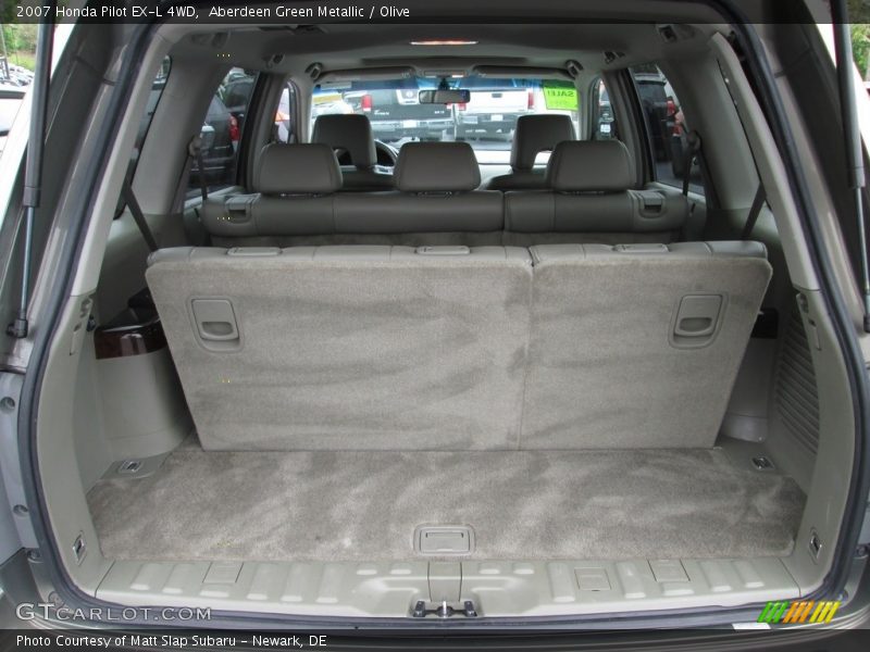 Aberdeen Green Metallic / Olive 2007 Honda Pilot EX-L 4WD