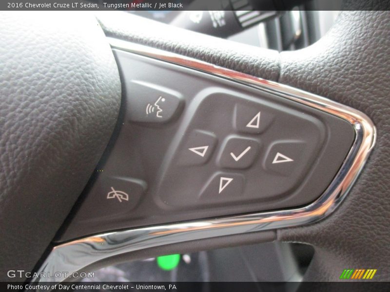 Tungsten Metallic / Jet Black 2016 Chevrolet Cruze LT Sedan