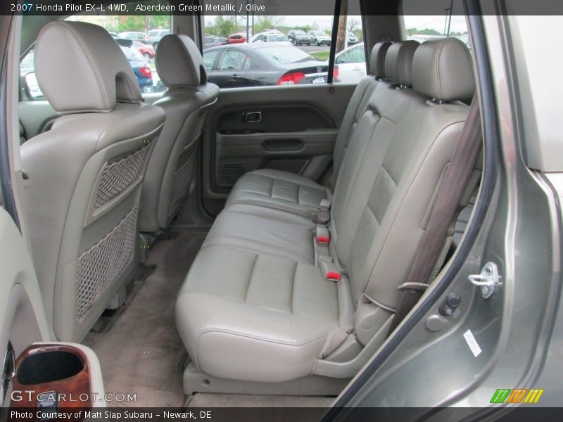 Aberdeen Green Metallic / Olive 2007 Honda Pilot EX-L 4WD