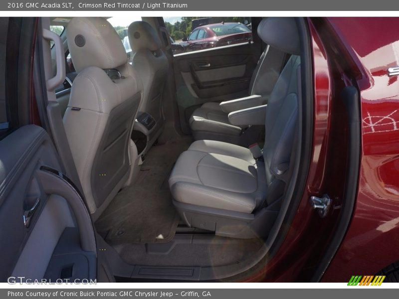 Crimson Red Tintcoat / Light Titanium 2016 GMC Acadia SLT