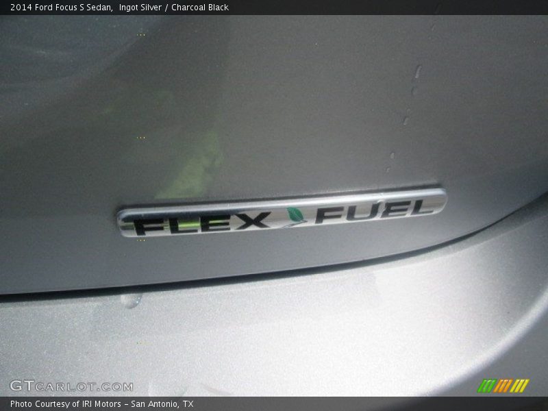 Ingot Silver / Charcoal Black 2014 Ford Focus S Sedan