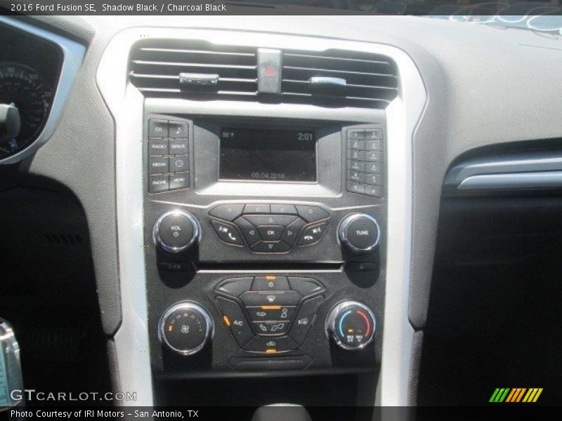 Shadow Black / Charcoal Black 2016 Ford Fusion SE