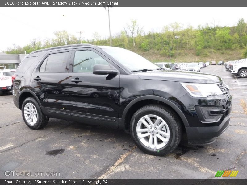 Shadow Black / Medium Light Camel 2016 Ford Explorer 4WD