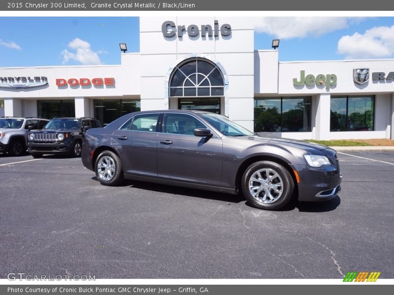 Granite Crystal Metallic / Black/Linen 2015 Chrysler 300 Limited