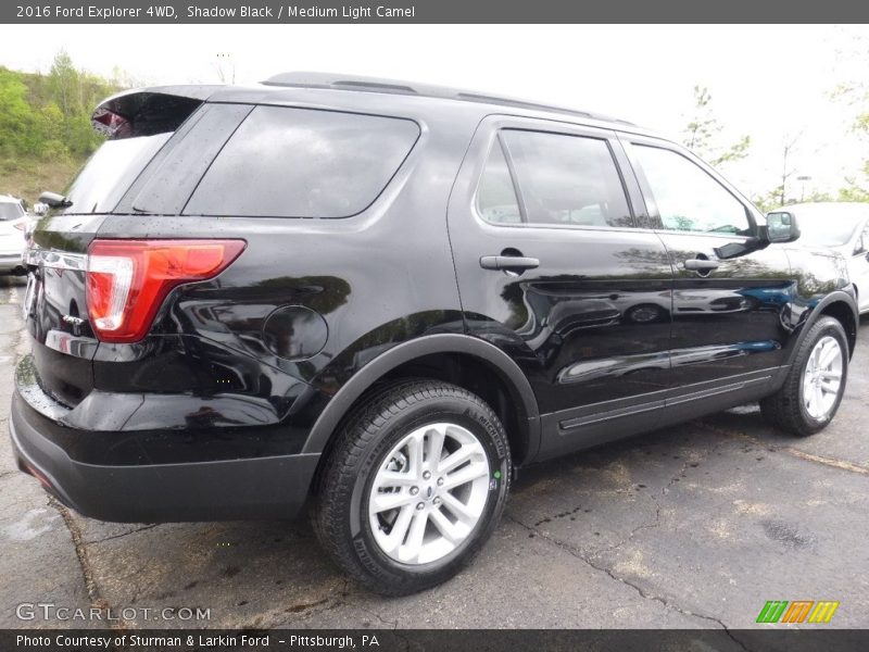Shadow Black / Medium Light Camel 2016 Ford Explorer 4WD