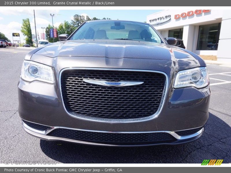 Granite Crystal Metallic / Black/Linen 2015 Chrysler 300 Limited