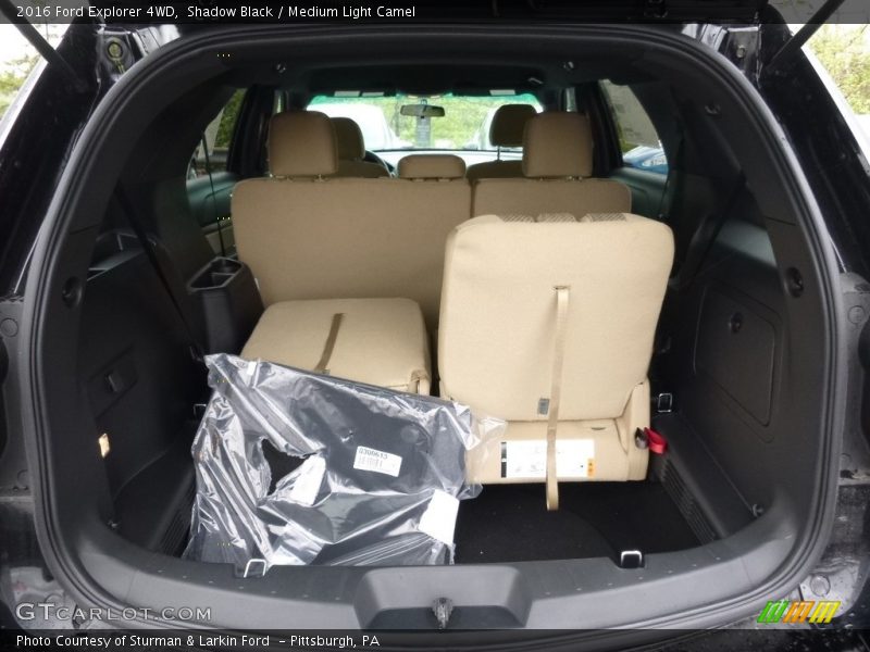 Shadow Black / Medium Light Camel 2016 Ford Explorer 4WD