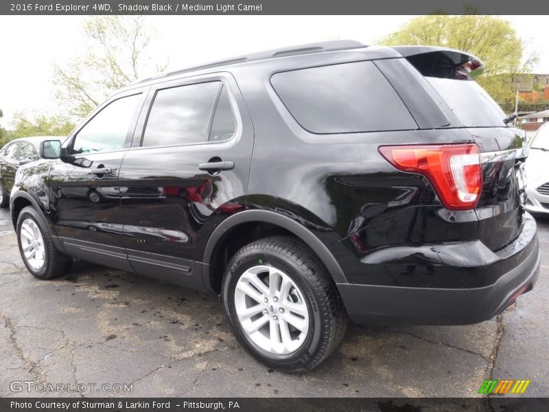 Shadow Black / Medium Light Camel 2016 Ford Explorer 4WD