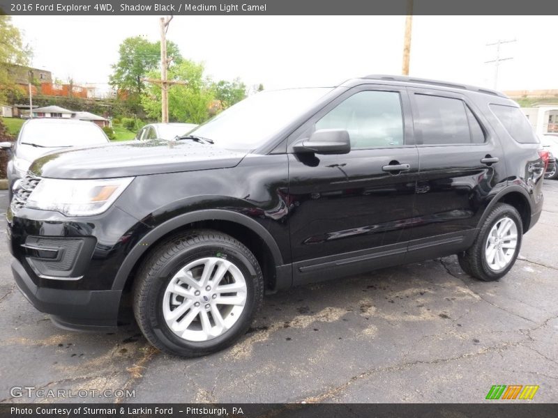 Shadow Black / Medium Light Camel 2016 Ford Explorer 4WD