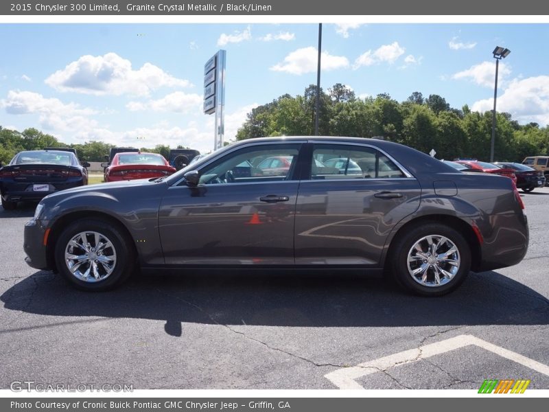 Granite Crystal Metallic / Black/Linen 2015 Chrysler 300 Limited